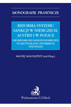 eBook Reforma systemu sankcji w Niemczech, Austrii i w Polsce pdf