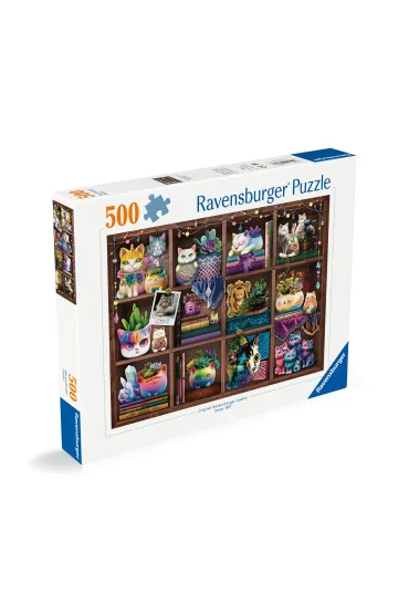 Puzzle 500 el. Koci Raj Ravensburger