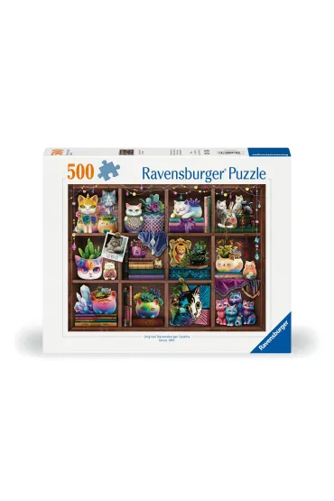 Puzzle 500 el. Koci Raj Ravensburger
