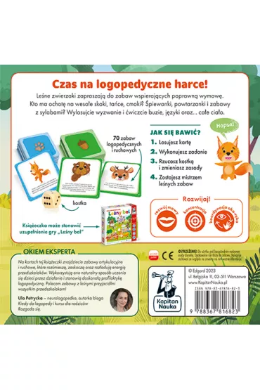 Zabawy logopedyczne. Le�ne harce - Urszula  Petrycka-Fruga, Izabela  Go�aszewska
