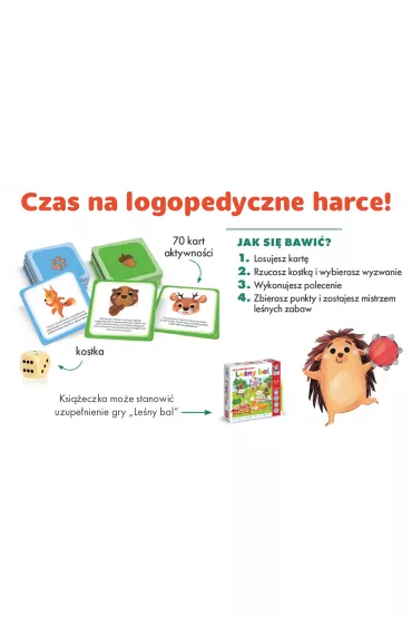 Zabawy logopedyczne. Le�ne harce - Urszula  Petrycka-Fruga, Izabela  Go�aszewska