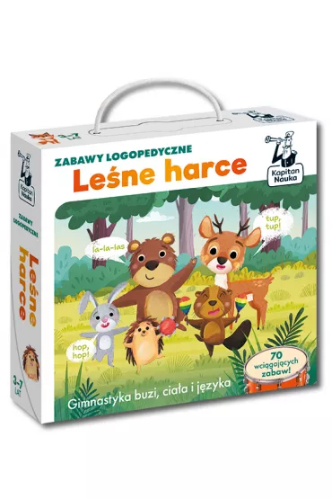 Zabawy logopedyczne. Le�ne harce - Urszula  Petrycka-Fruga, Izabela  Go�aszewska