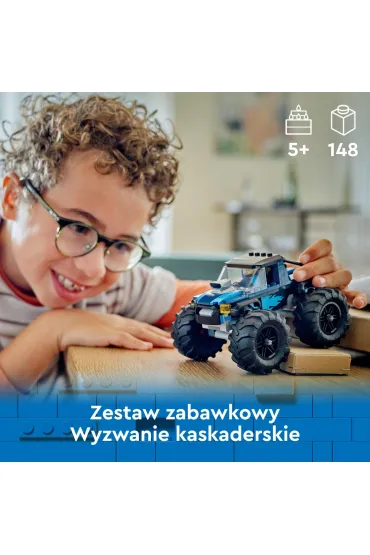 LEGO City Niebieski monster truck 60402
