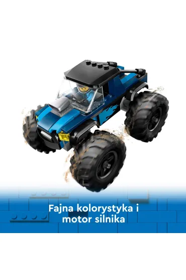 LEGO City Niebieski monster truck 60402