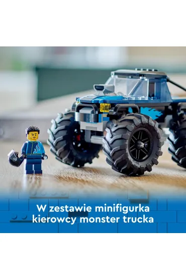 LEGO City Niebieski monster truck 60402