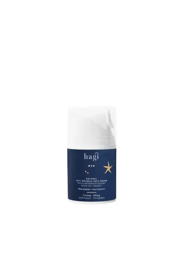 Hagi Cosmetics Ahoj Kapitanie, Naturalny Krem do twarzy przeciwzmarszczkowy dla mczyzn 50 ml