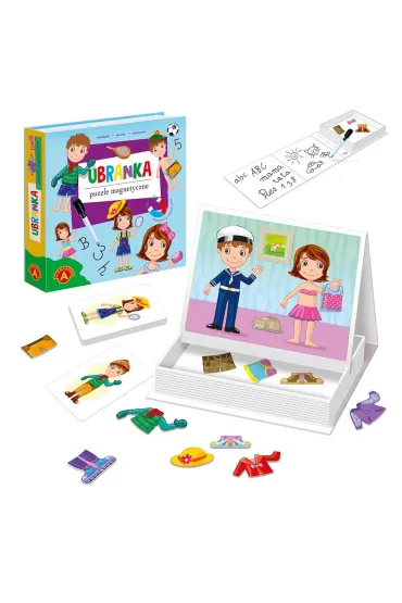 Puzzle magnetyczne Ubranka Alexander
