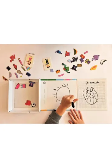 Puzzle magnetyczne Ubranka Alexander