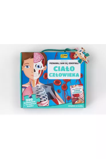 Puzzle Cia�o cz�owieka. Poznawaj, baw si�, odkrywaj Wilga Play