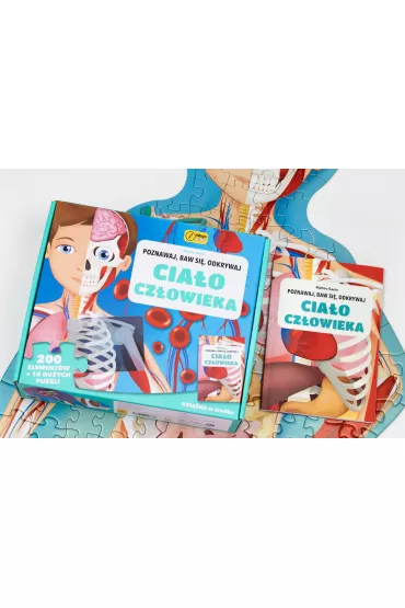 Puzzle Cia�o cz�owieka. Poznawaj, baw si�, odkrywaj Wilga Play