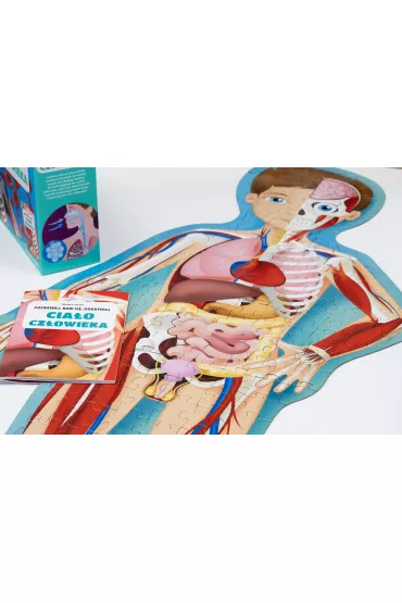 Puzzle Cia�o cz�owieka. Poznawaj, baw si�, odkrywaj Wilga Play