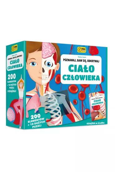 Puzzle Cia�o cz�owieka. Poznawaj, baw si�, odkrywaj Wilga Play