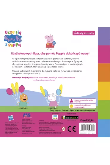 Peppa Pig. Ucz� si� z Pepp�. Figury i kolory