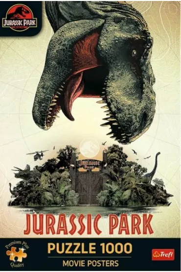Puzzle 1000 el. Park Jurajski Trefl