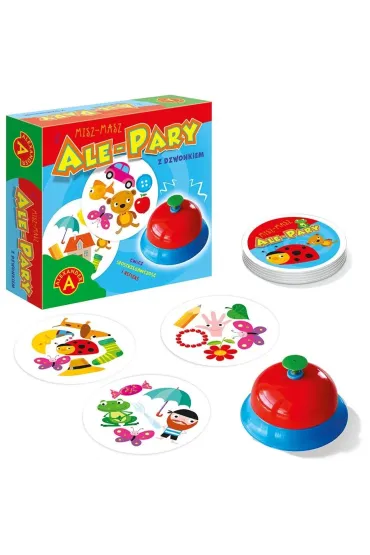 Ale Pary z dzwonkiem Misz-Masz ALEX