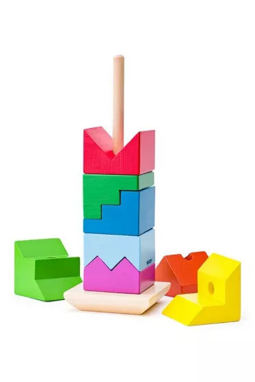 PIRAMIDKA DREW KLOCKI KOL 27X9X9 PUD