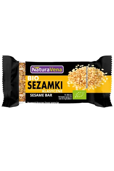 NaturaVena Sezamki klasyczne Zestaw 3 x 27 g Bio
