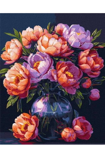 Ideyka Malowanie po numerach - Luksus kwiatw 40x50cm