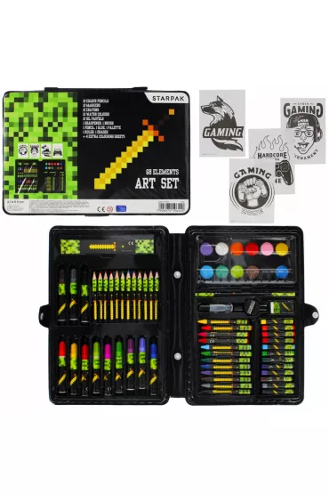 Starpak Zestaw artystyczny Pixel game 68 element�w