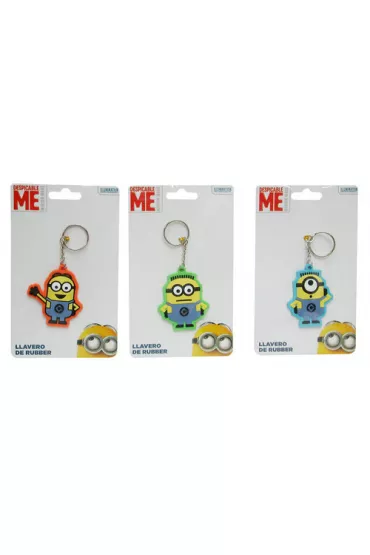 Breloczek gumowy 3D Minionki * * - Cyp Imports