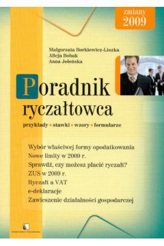 Poradnik rycza�towca - Borkiewicz-Liszka Ma�gorzata, Bobak Alicja, Jele�ska Anna - Alicja Bobak, Anna Jele�ska, Ma�gorzata Borkiewicz-Liszka