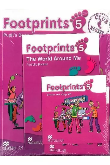 Footprints 5 Ksi��ka ucznia + CDs - Donna Shaw, Carol Read