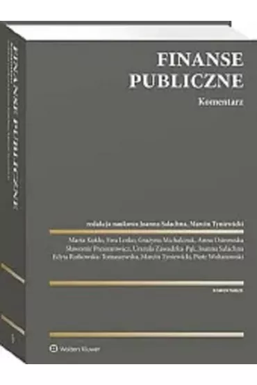 Finanse publiczne. Komentarz