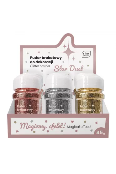 Interdruk Puder brokatowy do dekoracji Star Dust 45g