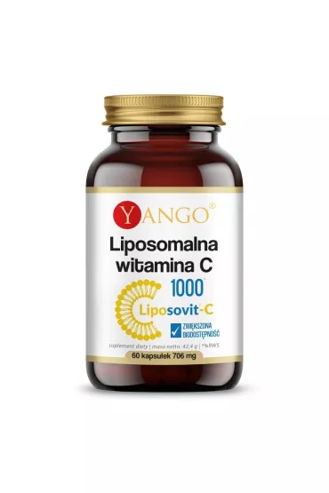 Yango Liposomalna Witamina C 1000 Suplement diety 60 kaps.