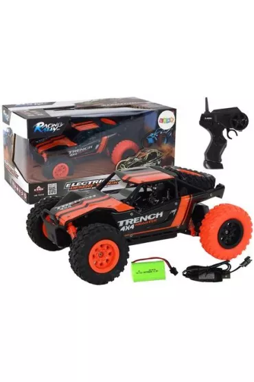 Autko terenowe R/C 1:24 pomara�czowe LeanToys