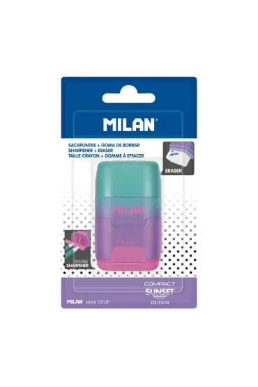Milan Temper�wko-gumka Compact Sunset r�owa