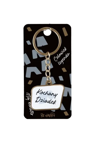Be-Happy Gifts Brelok na Dzie� Dziadka z napisem Kochany Dziadek