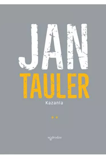 Kazania Tom 2 - Jan Tauler