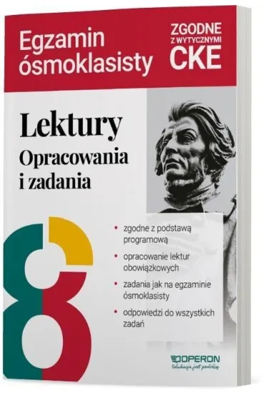 Pakiet: Teraz egzamin �smoklasisty. Repetytorium i Arkusze, Egzamin �smoklasisty. Lektury. Opracowania i zadania