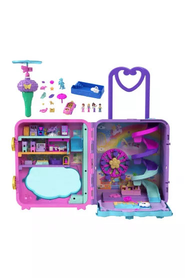 Polly Pocket. Wakacyjny kurort Zestaw Walizka Mattel