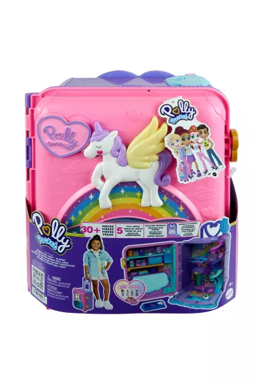 Polly Pocket. Wakacyjny kurort Zestaw Walizka Mattel