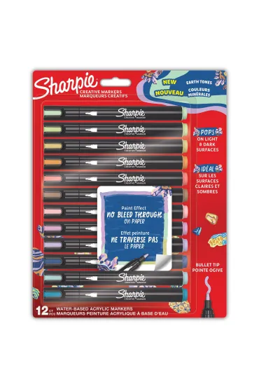 Marker akrylowy Sharpie 12 szt.