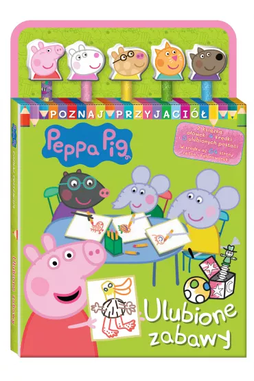 Peppa Pig Poznaj przyjaci� 1. Barwne zabawy