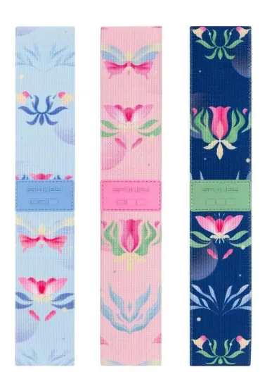 Spokey Guma fit The Bloom Mat 3 szt.