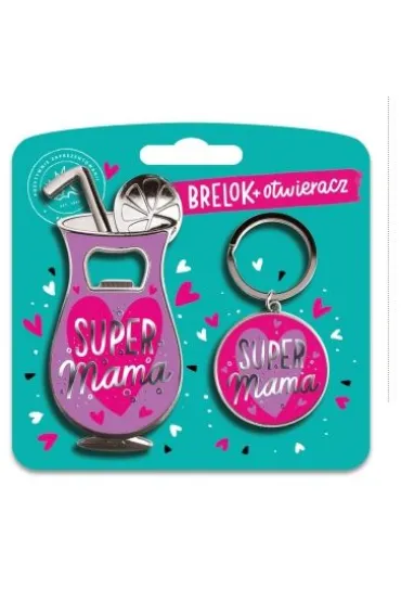 Zestaw brelok + otwieracz SM-Mama