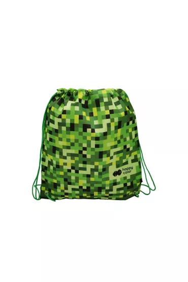 Happy Color Worek na obuwie PIXI green