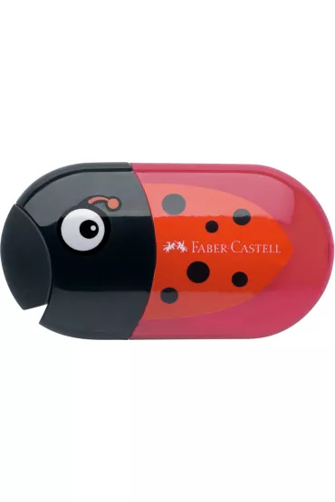 Faber-Castell Temper�wka podw�jna z gumk� Biedronka