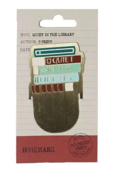 Pulteney Press Zak�adka - Cisza w bibliotece
