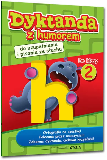 Dyktanda z humorem do klasy 2 - Marta Kurdziel