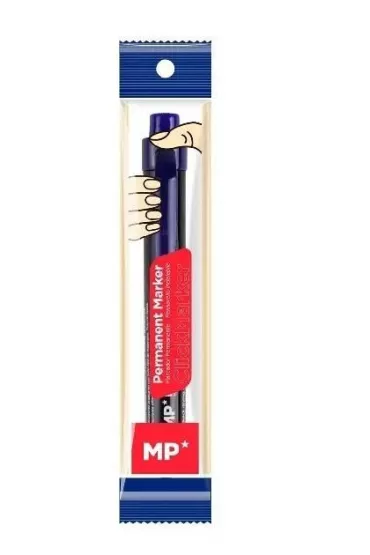 Mp Main Paper Marker permanentny Click niebieski