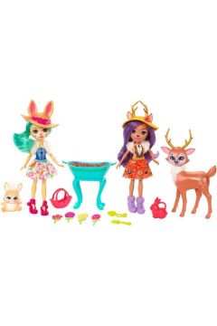 Lalki + Zwierztka wielopak Enchantimals Mattel