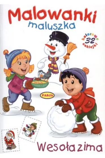 Weso�a zima malowanki maluszka