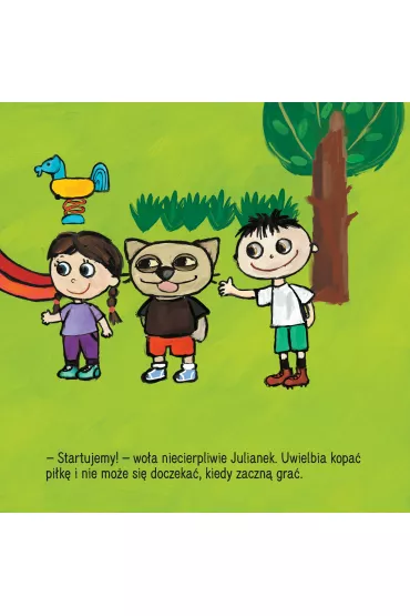 Kicia Kocia gra w pi�k� - Anita G�owi�ska
