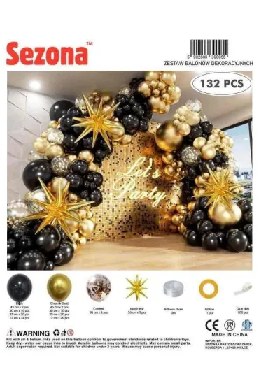 Balony 132 szt