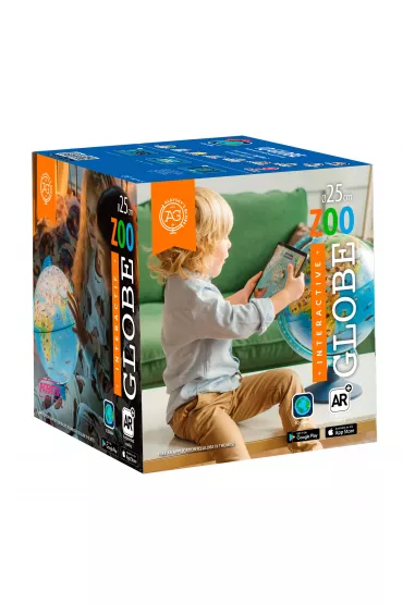 Globus ze zwierz�tami 23 cm